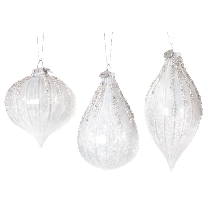 christmas/baubles/bizzotto-frostfall-white-glass-ornaments-3-assorted
