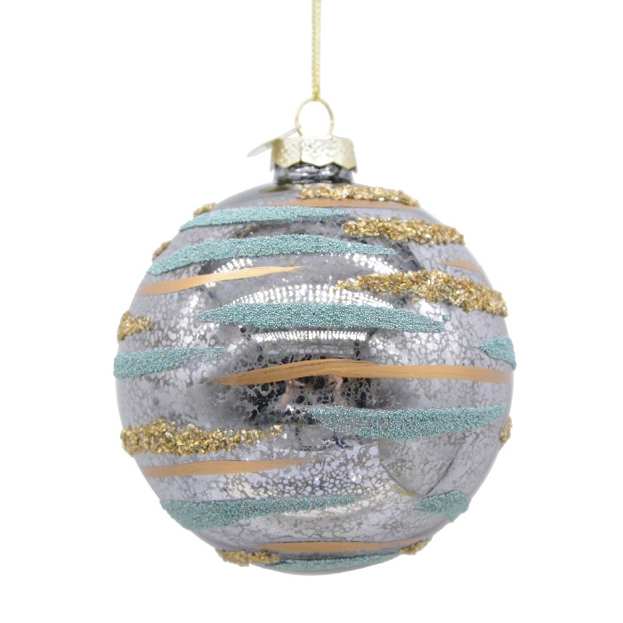 christmas/baubles/bizzotto-streaks-light-blue-glass-ball-diameter-10cm