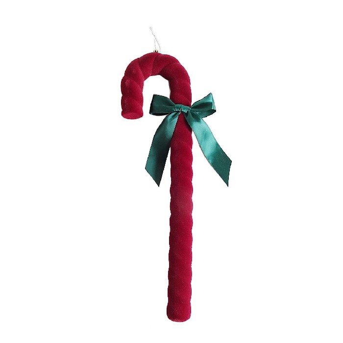 christmas/decorations/bizzotto-serendipity-burgundy-candy-ornament-h50cm