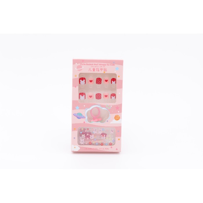 bathrooms/body-care/mumuso-cute-bear-nail-wraps-for-kids-dot-heart