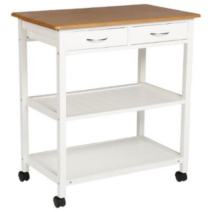 kitchenware/racks-holders-trollies/5five-wooden-kitchen-trolley