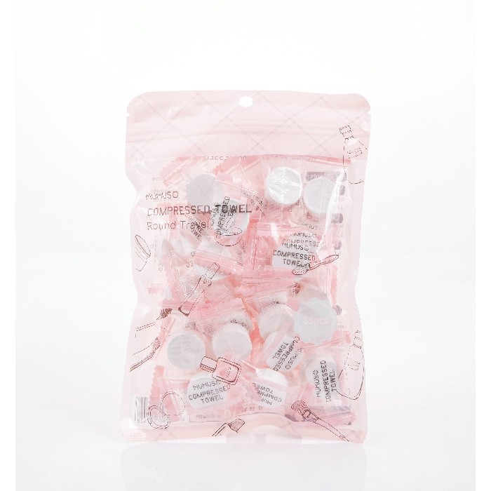 bathrooms/personal-beauty-clean/mumuso-round-travel-compressed-towel-35pcs