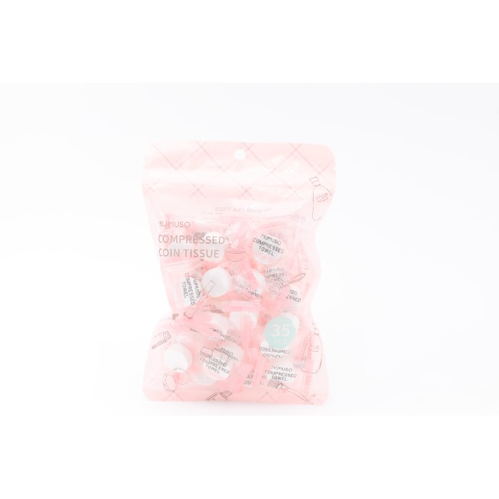bathrooms/personal-beauty-clean/mumuso-round-travel-compressed-towel-35pcs