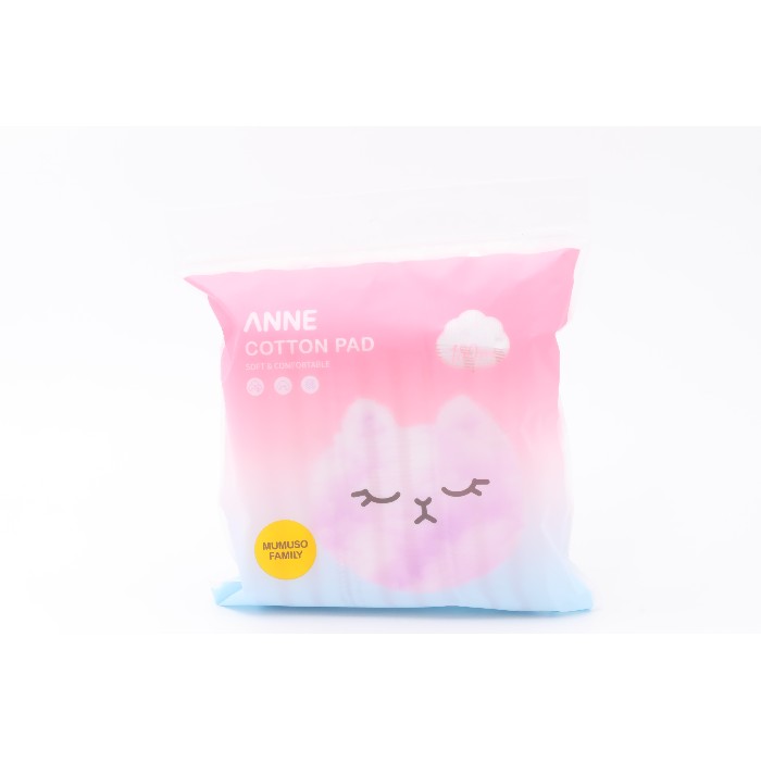 bathrooms/personal-beauty-clean/mumuso-anne-180pcs-bag-packed-cotton-pad-pink