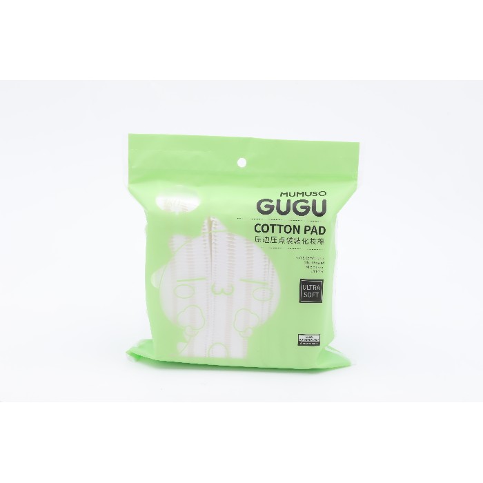 bathrooms/body-care/mumuso-gugu-180pcs-bag-packed-cotton-pad-white