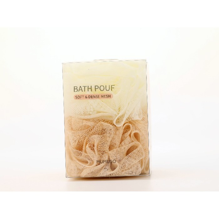 bathrooms/personal-beauty-clean/mumuso-bath-pouf-pink-off-white