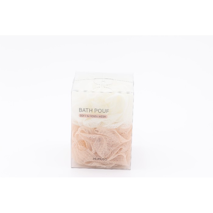 bathrooms/personal-beauty-clean/mumuso-bath-pouf-pink-off-white