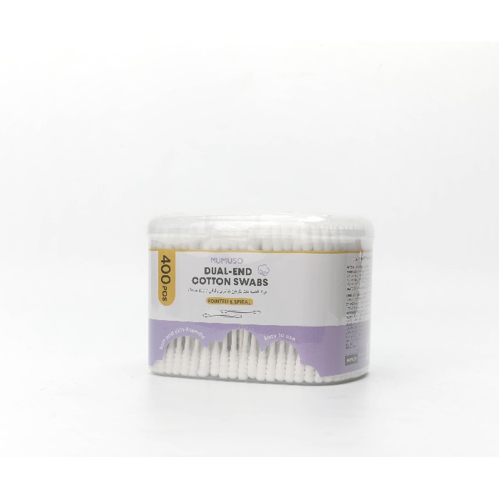 bathrooms/personal-beauty-clean/mumuso-dual-end-cotton-swabs-pointed-spiral400-ct