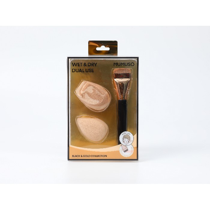 bathrooms/personal-beauty-clean/mumuso-golden-collection-flawless-foundation-brush-powder-puffs-trio