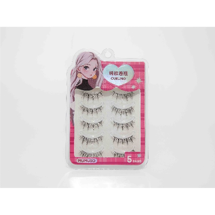 bathrooms/personal-beauty-clean/mumuso-5-pair-curling-false-eyelashes-with-glue