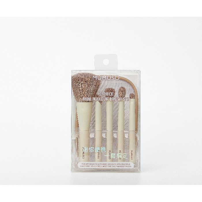 bathrooms/personal-beauty-clean/mumuso-5-piece-mini-makeup-brush-set