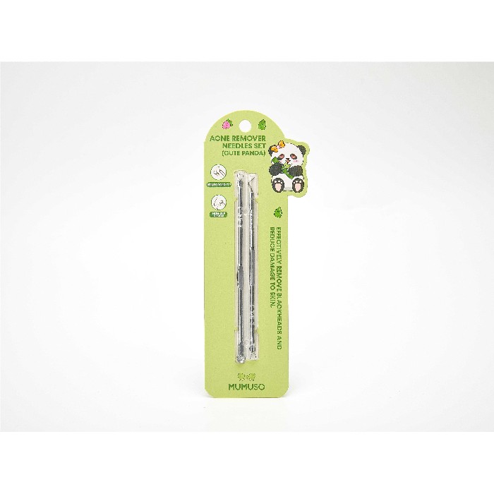 bathrooms/personal-beauty-clean/mumuso-2-piece-acne-remover-needles-set-cute-panda