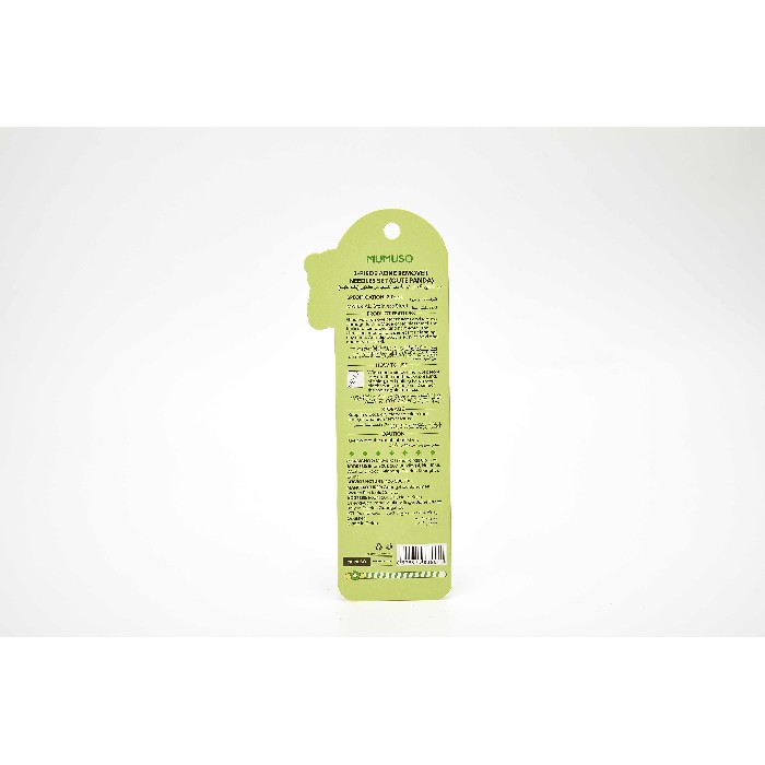 bathrooms/personal-beauty-clean/mumuso-2-piece-acne-remover-needles-set-cute-panda