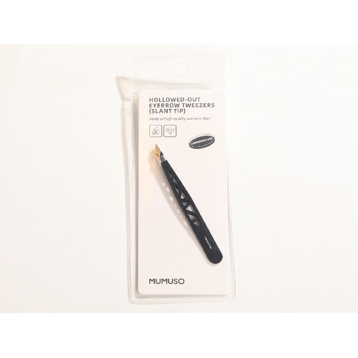 bathrooms/personal-beauty-clean/mumuso-hollowed-out-eyebrow-tweezers-slant-tip