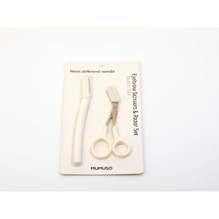 bathrooms/personal-beauty-clean/mumuso-eyebrow-scissors-eyebrow-razor-set