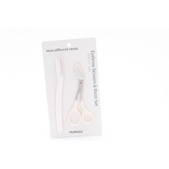 bathrooms/personal-beauty-clean/mumuso-eyebrow-scissors-eyebrow-razor-set