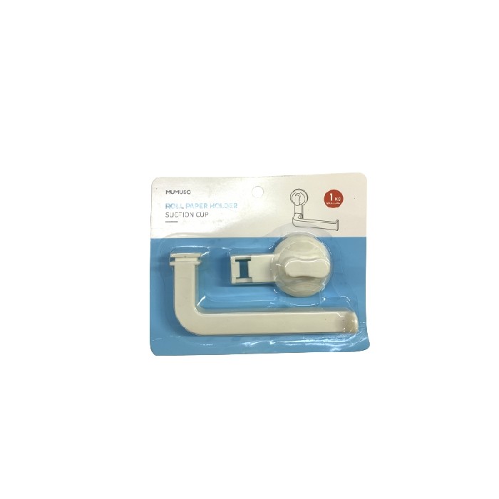 bathrooms/bathroom-accessories/mumuso-roll-paper-holder-with-suction-cup