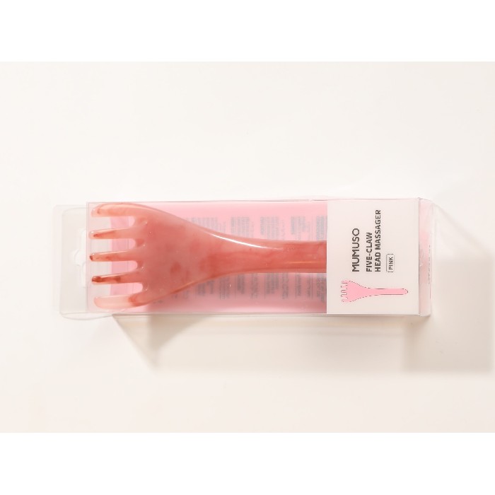 bathrooms/body-care/mumuso-five-claw-head-massager-pink
