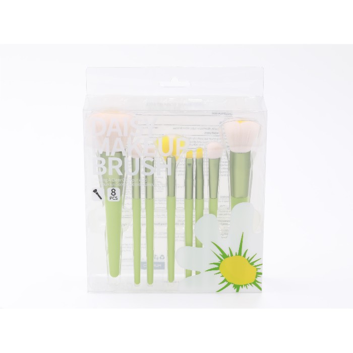 bathrooms/body-care/mumuso-daisy-makeup-brush-set-8-pcs