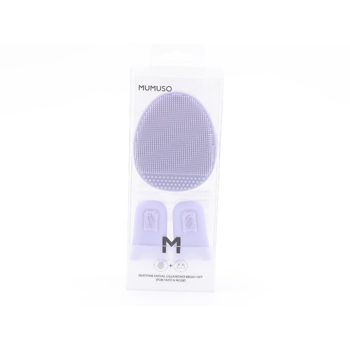 bathrooms/body-care/mumuso-silicone-facial-cleansing-brush-set-for-face-nose