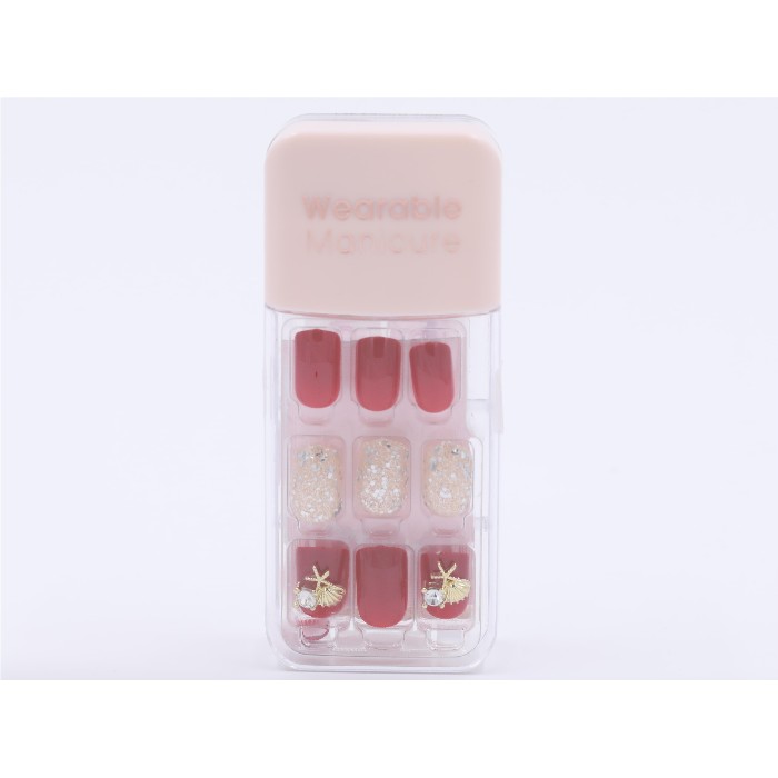 bathrooms/personal-beauty-clean/mumuso-press-on-nails-bordeaux-red
