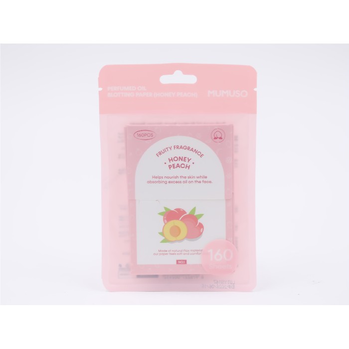 bathrooms/body-care/mumuso-perfumed-oil-blotting-paper-honey-peach