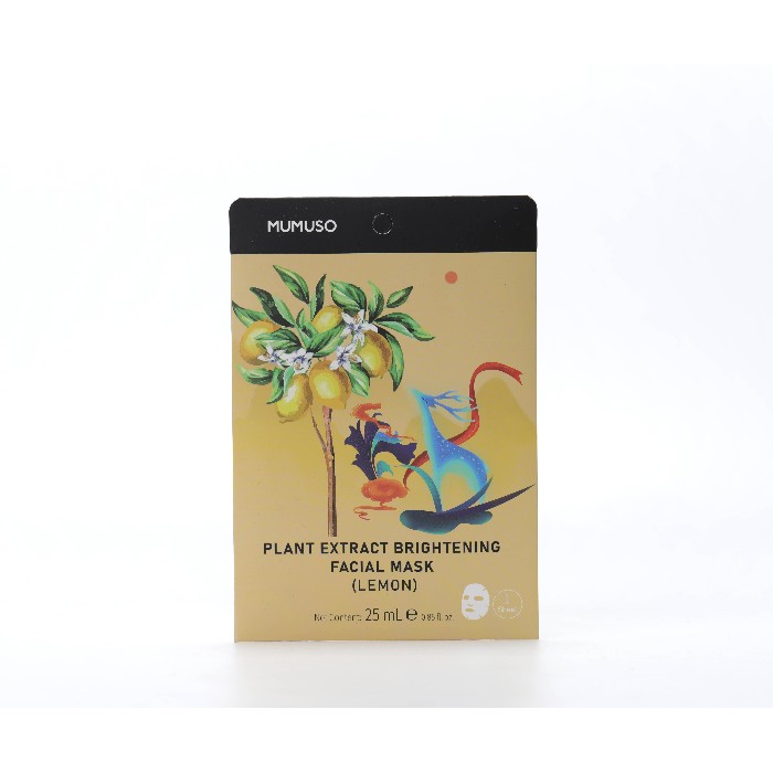 bathrooms/body-care/mumuso-plant-extract-brightening-facial-mask-lemon