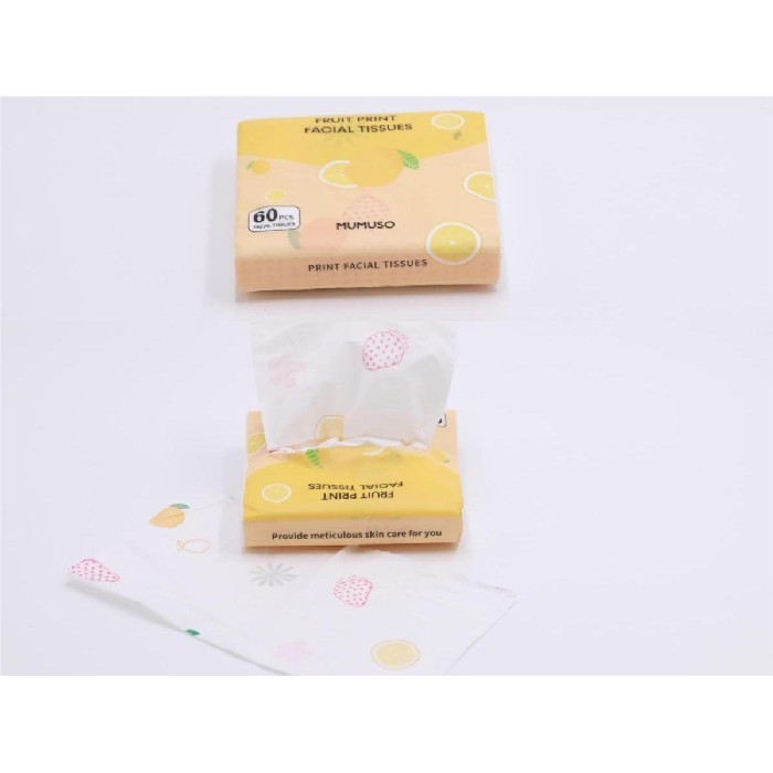bathrooms/personal-beauty-clean/mumuso-fruit-print-facial-tissues-lemon