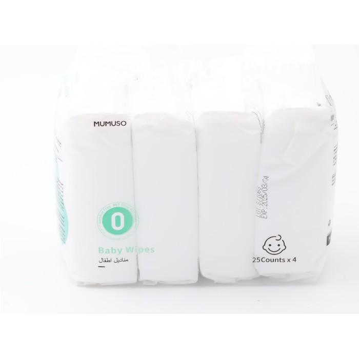 bathrooms/body-care/mumuso-baby-napkins-25-pcs×4-packs