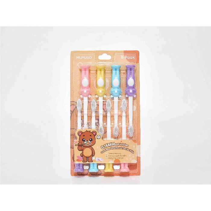 bathrooms/personal-beauty-clean/mumuso-cute-bear-toothbrush-set-for-kids-8-pack