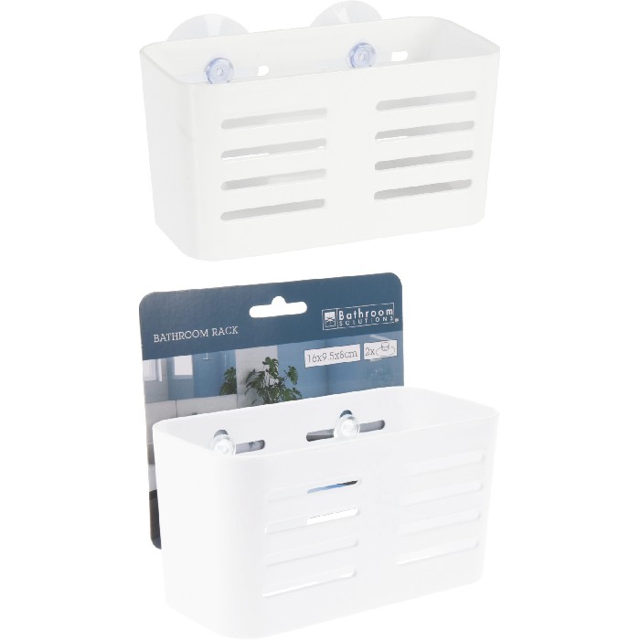 bathrooms/bathroom-storage-shelving/plastic-bathroom-caddy-rack-with-2-suction-hooks-16cm-x-95cm