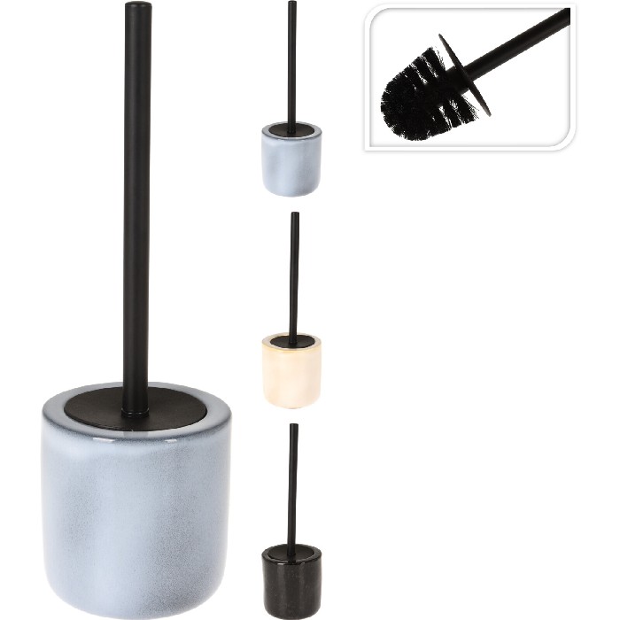 bathrooms/toilet-brushes/toilet-brush-with-stoneware-holder-3-assorted