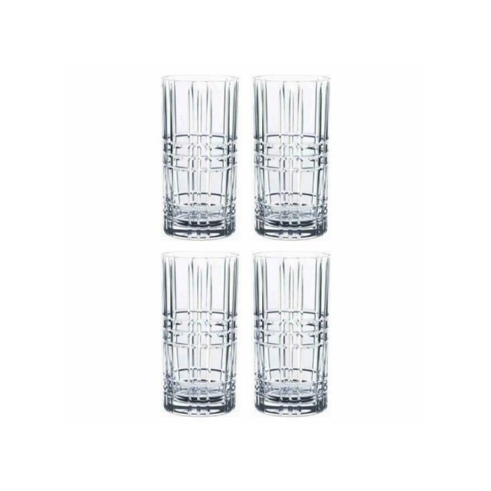 tableware/glassware/square-long-drink-set-of-4-glasses