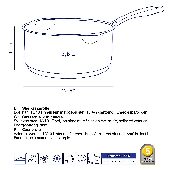 kitchenware/pots-lids-pans/kela-casserole-with-handle-flavoria-10183