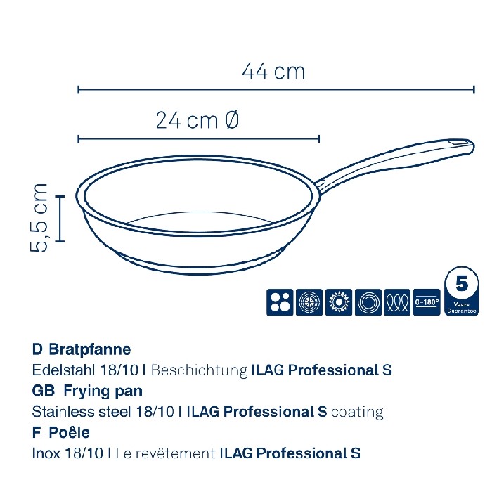 kitchenware/pots-lids-pans/kela-frying-pan-flavoria-diameter-24cm