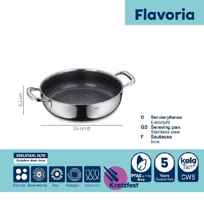 kitchenware/pots-lids-pans/kela-serving-pan-flavoria-structure-dia-24cm