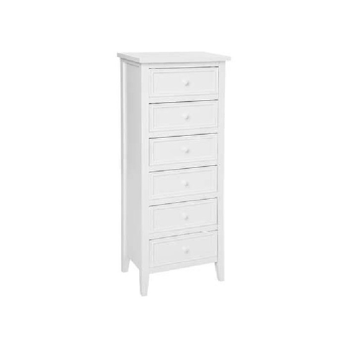 bedrooms/chest-of-drawers/atmosphera-charme-white-6-drawer-cabinet