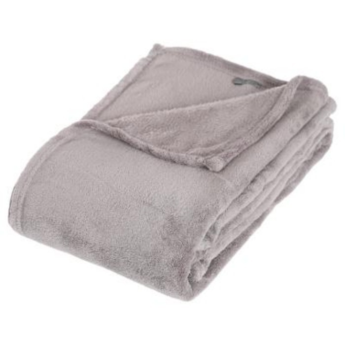home-textiles/blankets-throws/atmosphera-grey-plaid-blanket-microfibre