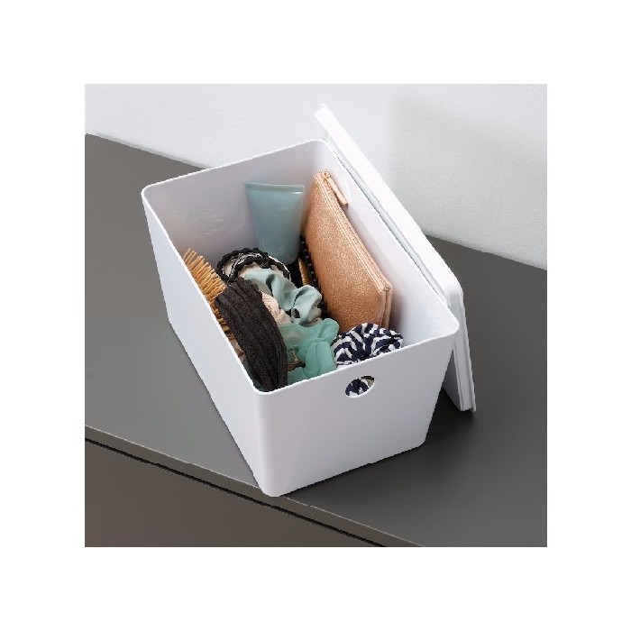 household-goods/storage-baskets-boxes/ikea-kuggis-box-with-lid-white-18x26x15cm