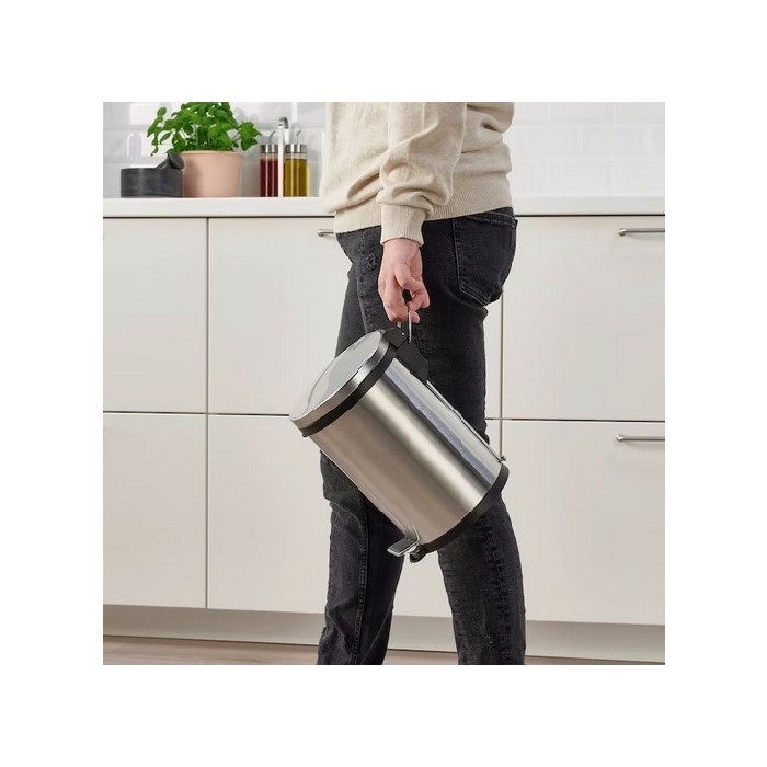household-goods/bins-liners/ikea-snorpa-pedal-bin-stainless-steel-5l