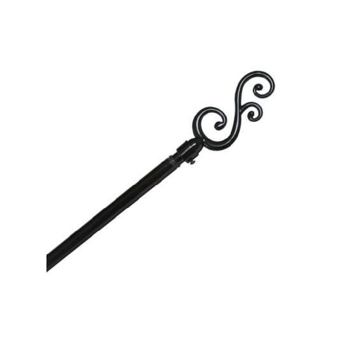 home-textiles/curtain-accessories/atmosphera-metal-curtain-rod-black-120cm-210cm