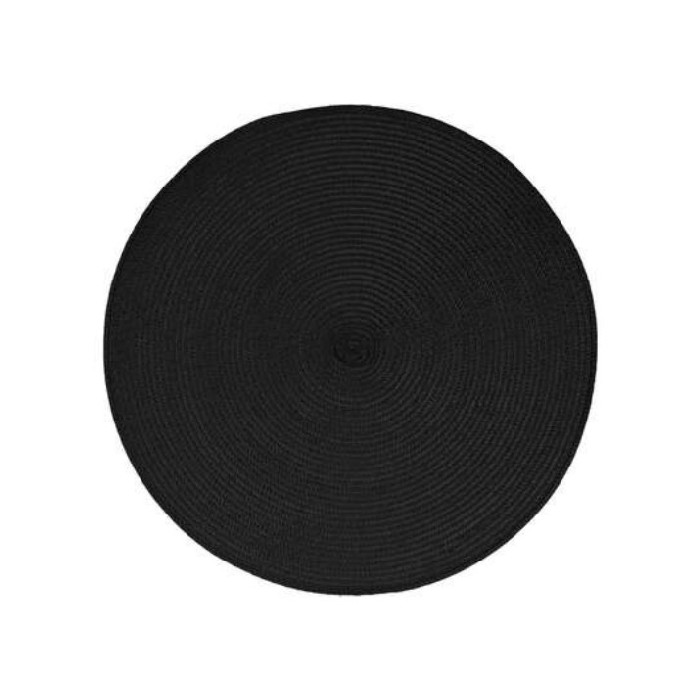 tableware/placemats-coasters-trivets/sg-secret-de-gourmet-placemat-braid-round-black