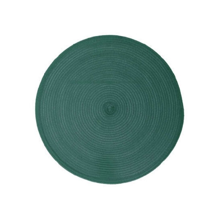 tableware/placemats-coasters-trivets/sg-secret-de-gourmet-placemat-braid-round-emeraude