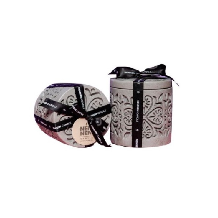 home-decor/candles-home-fragrance/nemnem-candle-large-cylinder-jar-maltese-heart-tile-greybeigerose