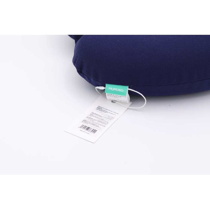 bathrooms/body-care/mumuso-portable-memory-foam-u-shaped-neck-pillow-blue