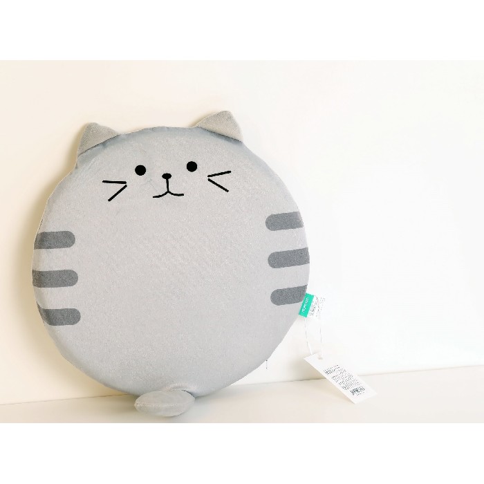 kids-and-stationery/toys/mumuso-round-memory-foam-seat-cushion-grey-cat