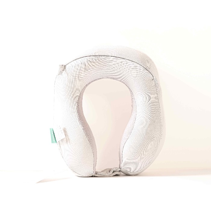 bathrooms/body-care/mumuso-splicing-memory-foam-u-shaped-neck-pillow-grey