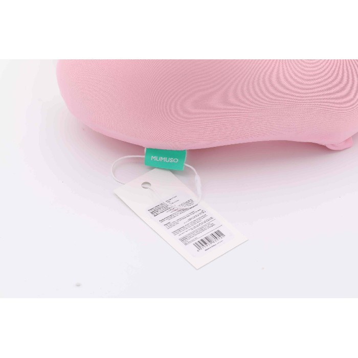 bathrooms/body-care/mumuso-splicing-memory-foam-u-shaped-neck-pillow-pink