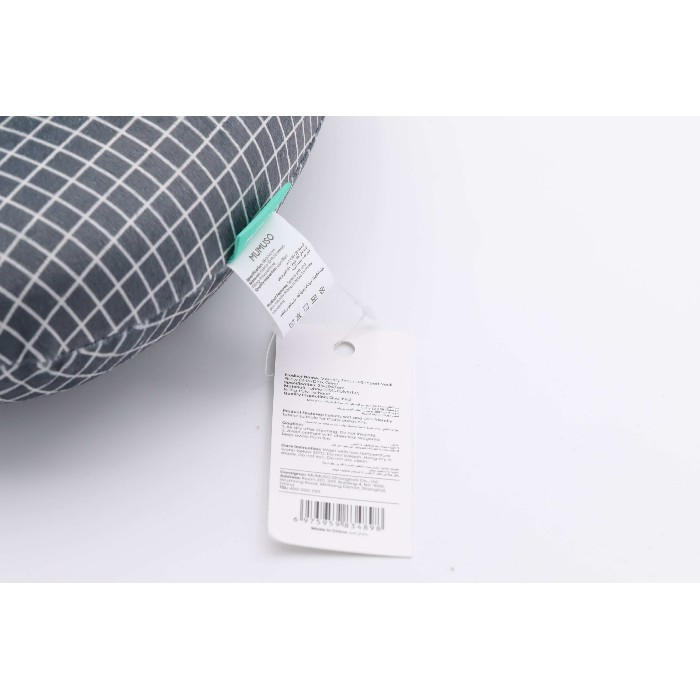 bathrooms/body-care/mumuso-memory-foam-u-shaped-neck-pillow-griddark-grey
