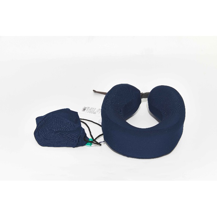 bathrooms/body-care/mumuso-portable-travel-memory-foam-u-shaped-neck-pillow-set-navy-blue